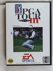 PGA Tour 3 III Sega Mega Drive Boxed with Manual - Foto 1 di 5
