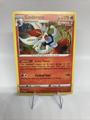 Cinderace SWSH278 SWSH: Sword & Shield Promo Cards Holo - Image 1 of 4