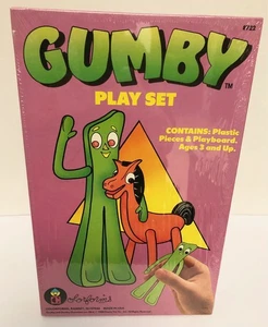 1988 Gumby Colorforms Spielset NEU/VERSIEGELT Vintage Pokey Horse - Bild 1 von 3