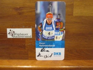 Original Autogramm Maren Hammerschmidt Biathlon /// Autogramm Autograph s 227462 - Picture 1 of 2