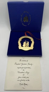 The White House Historical Association Christmas 1988 Ornament mit Box & Papieren - Bild 1 von 2