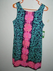 NUEVO CON ETIQUETAS VESTIDO RECTO LILLY PULITZER DELIA TALLA 8 - Imagen 1 de 8