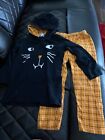 Girls Holiday Kitty Outfit Size 3T