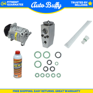 A/C Compressor, Drier, Rapid Seal, Tube & Oil Kit Fits 2014-2018 Jeep Cherokee