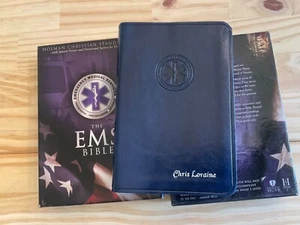 HCSB EMS Bible 2004 Holman Blue Simulated Leather - Bild 1 von 12