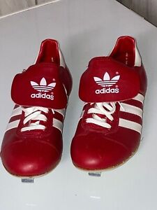 Vintage 1970's White Sox new Adidas "Major League" RED Baseball cleats  8.5 men