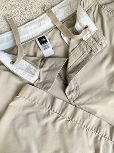 The North Face Shorts Herren XXL hellbraun Wandern Outdoor Kordelzug 5 Taschen Klettern - Bild 1 von 18