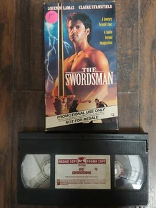 RARE Promotional VHS The Swordsman~ 1992 PROMO COPY~ Lorenzo Lamas C. Stansfield - Imagen 1 de 2