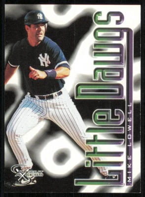 1998 SkyBox Dugout Axcess #93 Mike Lowell RC - Image 1 of 2