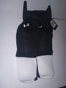 Boy's Youth Under Armour FITTED Heatgear Football Padded Compression Shorts YSM - Picture 1 of 7