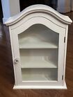 Vintage Large Wall Or Tabletop Display Curio Cabinet w/Glass Front 23.5”x 16”x6”
