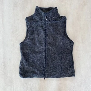 Joules Womens Fleece Gillet Sz 16 XL 42" BodyWarmer Countryside Chic Retro Zip - Picture 1 of 6