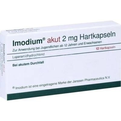 KOHLPHARMA GMBH IMODIUM akut Hartkapseln 12 St PZN 7370740