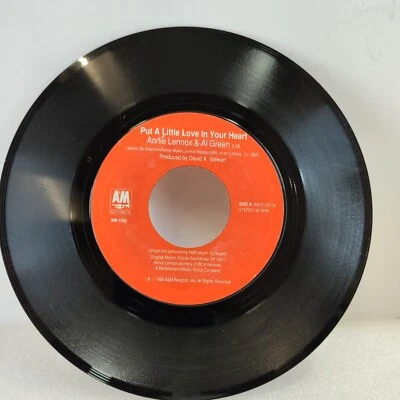 Annie Lennox/Al Green – Put A Little Love In Your Heart from Scrooged AM-1255 45 - Image 1 of 4