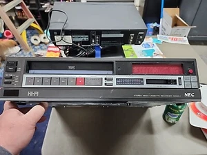 NEC VHS Video Cassette Recorder Player N895EU Powers On No Remote - Picture 1 of 14