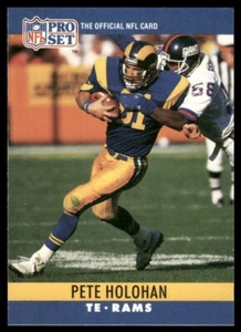 1990 Pro Set #168 Pete Holohan - Picture 1 of 2