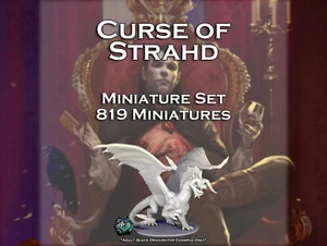 Curse of Strahd Full Campaign Set | 819 Miniatures | 28mm Scale | D&D DnD Minis - Foto 1 di 3