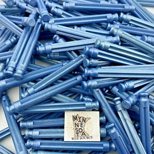 200 Aste Knex Blu Metallizzato 2-1/4" - Ricambi K'nex Standard - Foto 1 di 3