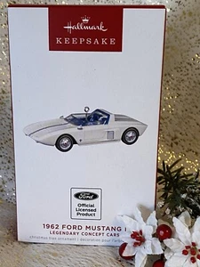 2022 Hallmark 1962 FORD MUSTANG I Ornament #5 LEGENDARY CONCEPT CARS Final - Picture 1 of 3