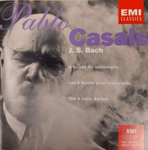 Pablo Casals J S Bach Cell Suiten EMI MONO 2 cd set *very good* - Picture 1 of 1