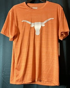 Longhorn Apparel Washed Orange Polyester University Of Texas T Shirt - MEDIUM - Picture 1 of 2