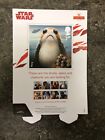 Star Wars The Last Jedi Double Sided Uk Royal Mail Stamp Promotional Counter