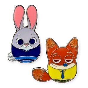 Zootopia Disney Pins: Judy Hopps and Nick Wilde Spring Easter Eggs