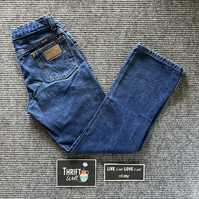 Pantalones de mezclilla vintage Y2K Wrangler niños 14 Husky jóvenes 👖 cintura elástica ajustable Foto 1 de 4