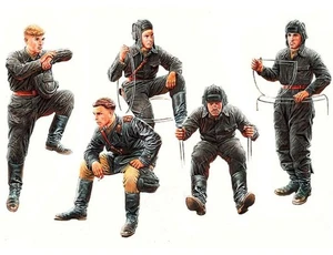 Master Box Models 3568 1/35 Soviet Tank Crew 1943-45 (5) - Picture 1 of 1