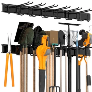 Storaboks Heavy Duty Garage Storage Rack System, Wall Mounted Tool Organizer ... - Picture 1 of 7