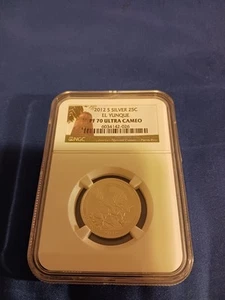 2012 S SILVER EL YUNQUE PF70 ULTRA CAMEO QUARTER - Picture 1 of 2