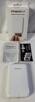 Polaroid ZIP Mobile Photo Printer POLMP01W White ZINK Zero Ink Bluetooth Good - Image 1 of 4