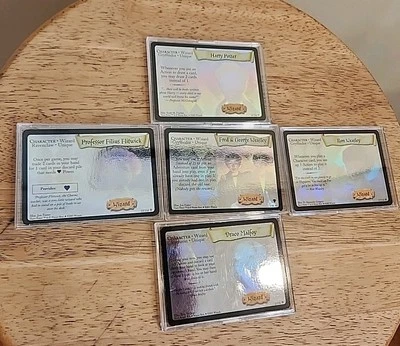 Lot Harry Potter TCG Holos - Harry, Draco, Ron, Fred & George, Prof Flitwick - Image 1 of 4