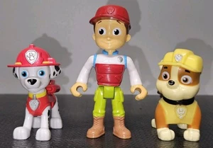 Paw Patrol Marshall Rubble And Ryder Figures (A) - Bild 1 von 6