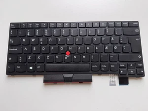 Lenovo Thinkpad T480 laptop klawiatura duńska DK qwerty layout 01HX348 bez podświetlenia - Zdjęcie 1 z 2