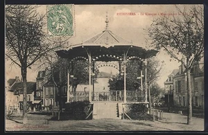 AK Pithiviers, Der Musikkiosk auf der Post 1907  - Bild 1 von 2