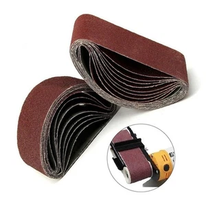 Bi Directional Tape Joint Sanding Belts for Belt Sander Assorted Grits 12 Pack - Picture 1 of 12