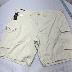 Polo Ralph Lauren pantaloncini cargo uomo 42 kaki escursionismo outdoor utility Y2K - Foto 1 di 6