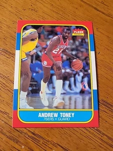 1986-87 Fleer - Andrew Toney #114 Pack Fresh - Picture 1 of 8