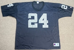 Champion Vintage NFL Oakland Raiders #24 Charles Woodson Football Jersey Size XL - Picture 1 of 11