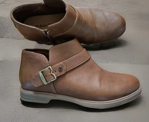 Dr. Scholl's Hello Shootie Zip Ankle Bootie in Honey Brown Women's Size 6.5M  - Picture 1 of 4