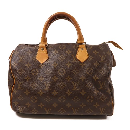 LOUIS VUITTON（LV） Borsa a mano Louis Vuitton LV GHW Speedy 30 M41526 Monogram Marrone