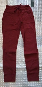 Wild Fable Junior Size S Berry Sweat Like Pants Drawstring Joggers WF7 - Picture 1 of 11