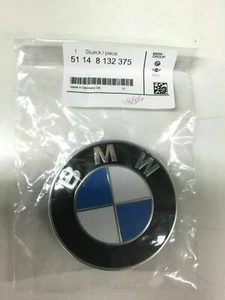 82mm Bonnet/Boot Replacement Emblem Badge E46 90 60 83 92 M3 M5 Fit 511481323375 - Picture 1 of 3