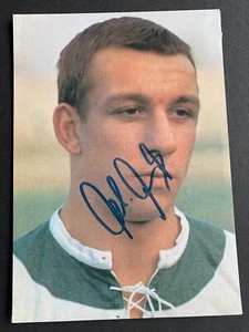 HORST-DIETER HÖTTGES original DFB WM 1966 ARAL66-Sammelkarte 10x15 Autogramm - Picture 1 of 1