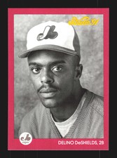 1991 Leaf Studio MLB #195 Delino DeShields