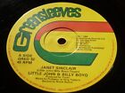 Little John & Billy Boyo - Janet Sinclair 1982 Greensleeves Roots Reggae Dub 12"