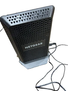 NETGEAR CM600 HIGH SPEED 960Mbps CABLE MODEM WITH POWER ADAPTER 1013-11 - Afbeelding 1 van 3