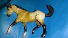 Stablemate Custom etched Appaloosa Buckskin G2 one of a kind