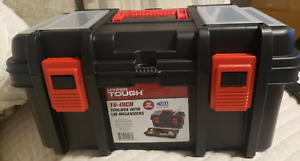 Lot of 2 HYPER TOUGH, 16-INCH Toolbox With Lid Organizers, AD18-04208